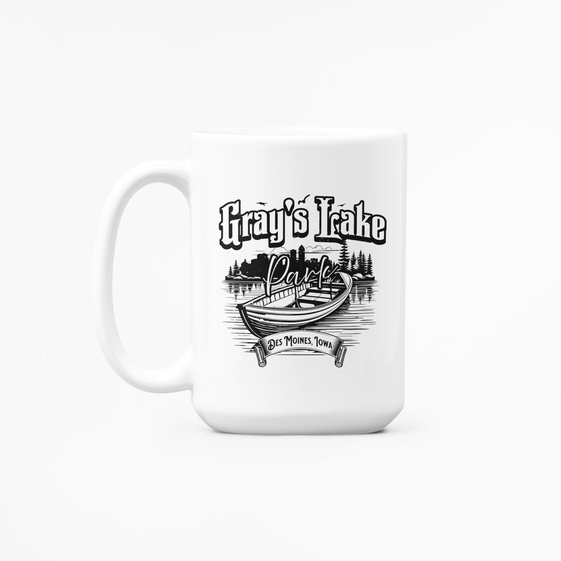 Gray's Lake Park V2 11oz or 15oz Mug