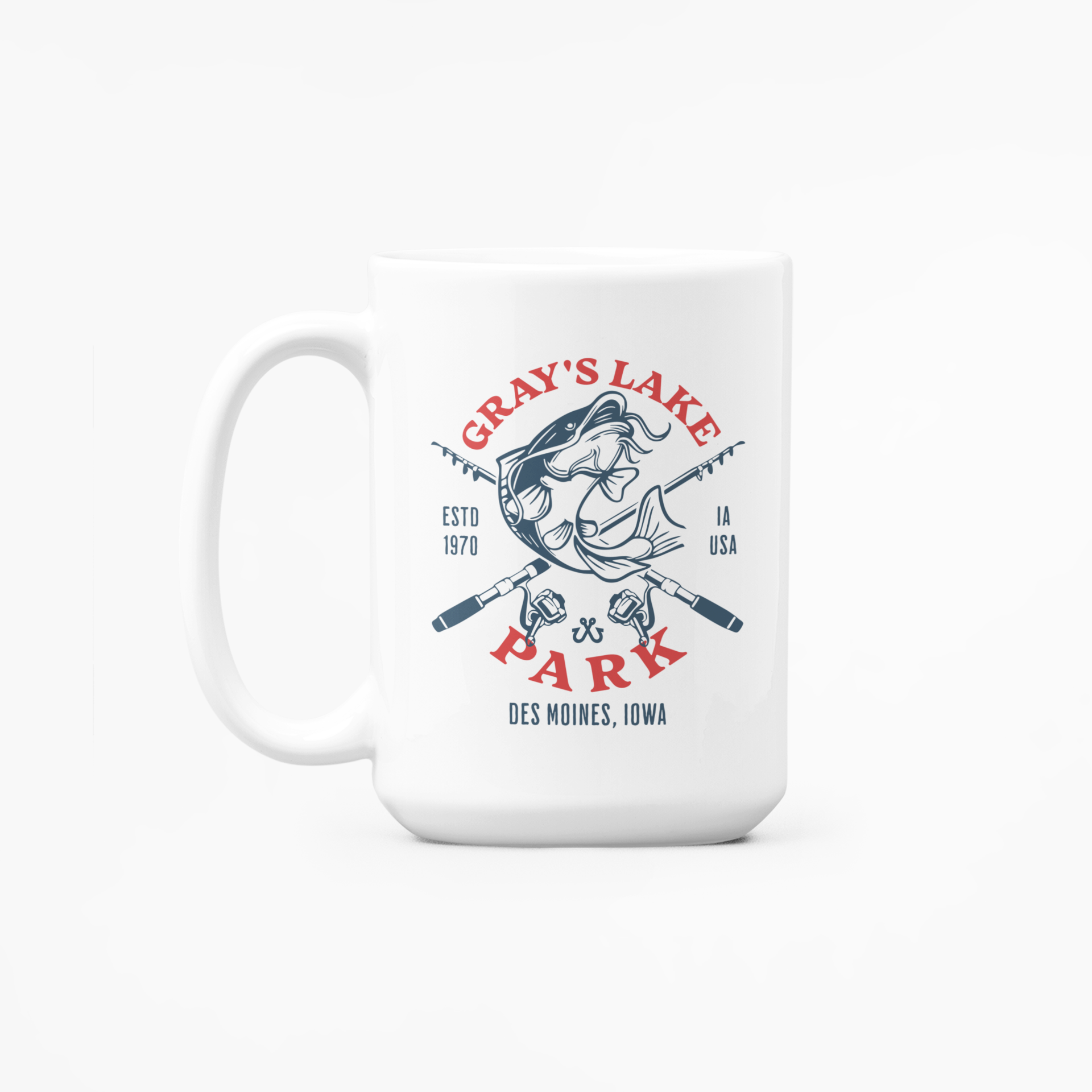 Gray's Lake Park V1 11oz or 15oz Mug