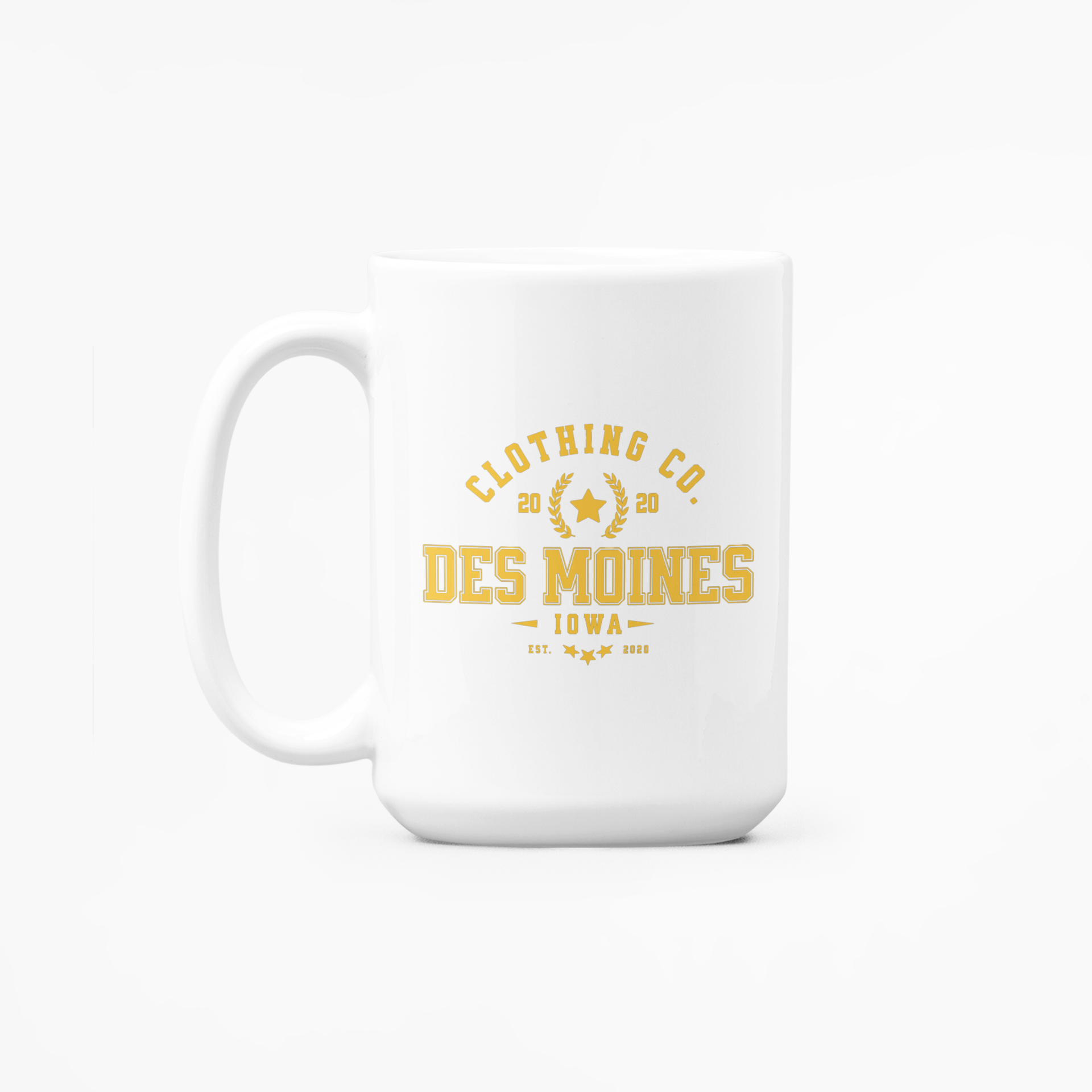 Ornate Design Des Moines V4 11oz or 15oz Mug